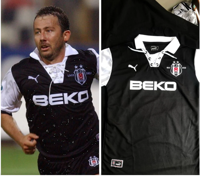 BEŞİKTAŞ 100. YIL SERGEN YALÇIN NOSTALJİ FORMA